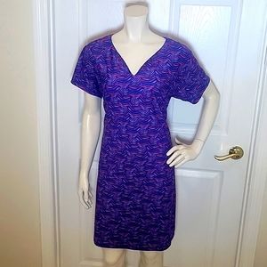 Chelsea Gunn purple, blue  and black dress size XL NWT!!!!